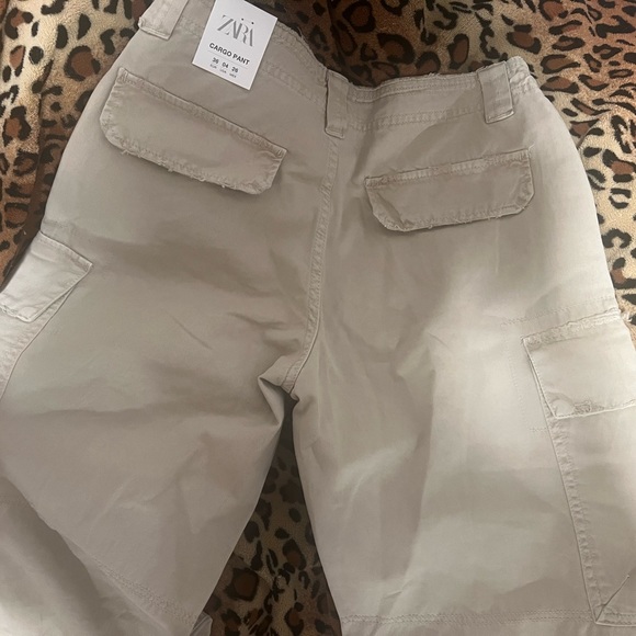 TRF WIDE LEG CARGO PANTS - Picture 2 of 3